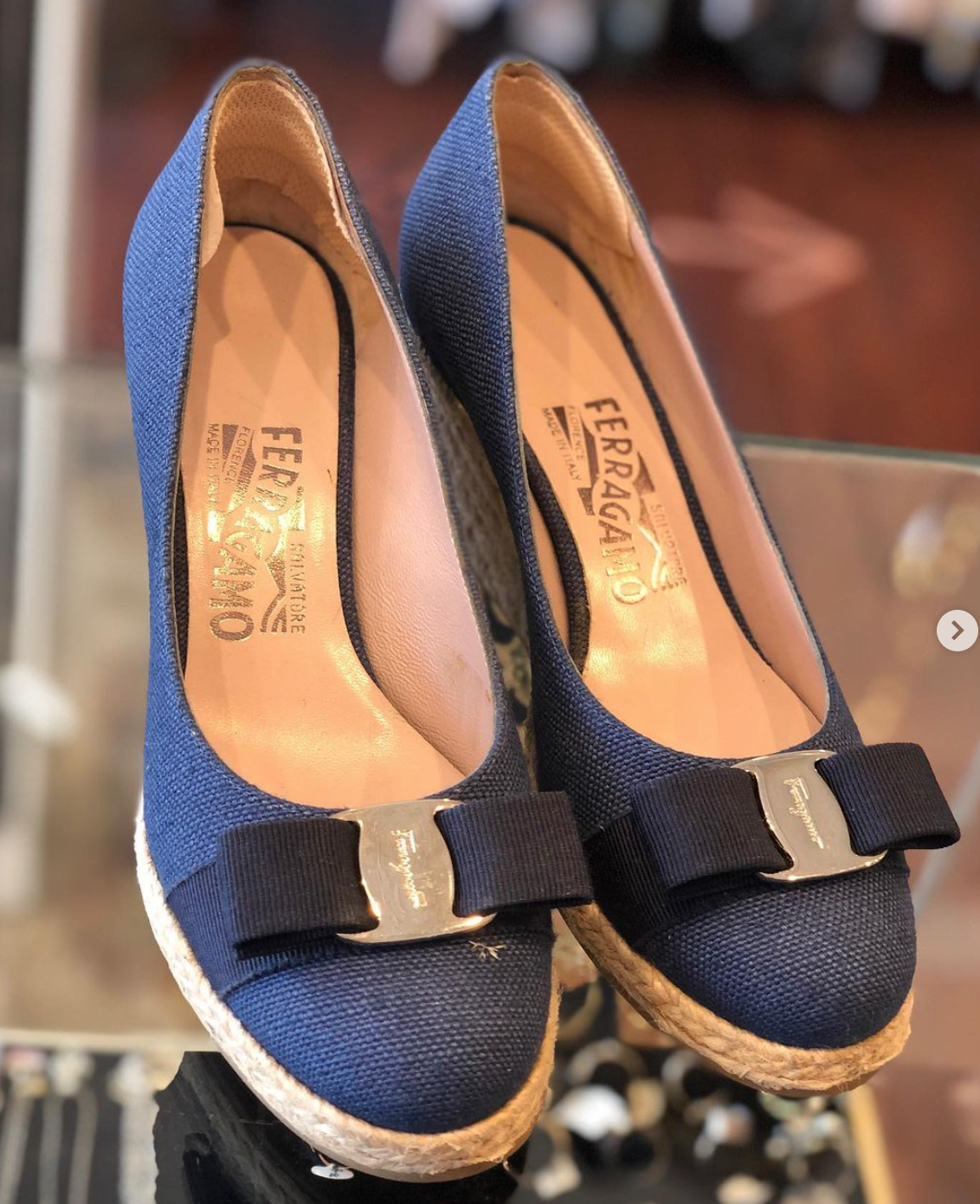 Salvatore top ferragamo espadrilles